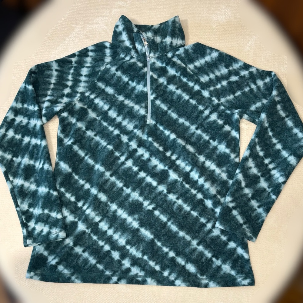 Blue Tie-Dye Sweater - Picture 1 of 4